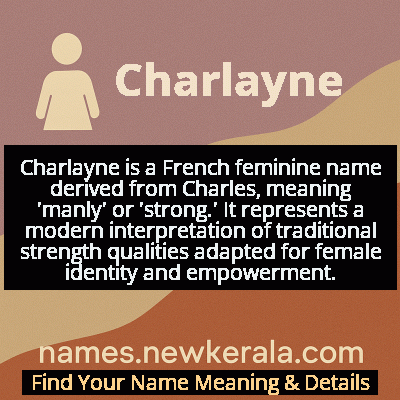 Charlayne Name Meaning and Origin