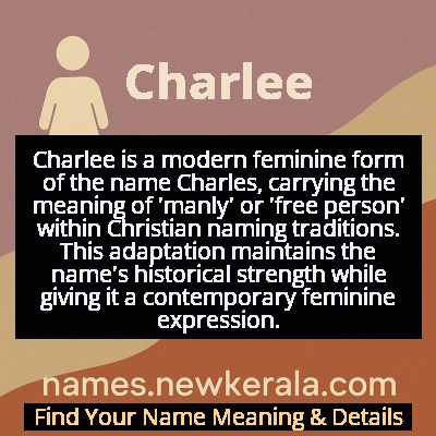 Charlee Name Meaning and Origin