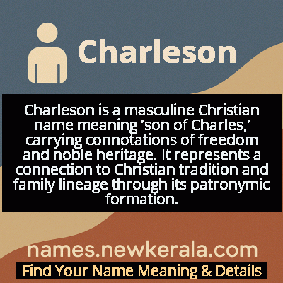Charleson Name Meaning and Origin