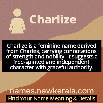 Charlize Name Meaning and Origin