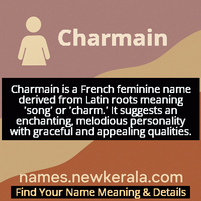 Charmain Name Meaning and Origin