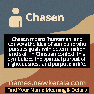 Chasen Name Meaning and Origin
