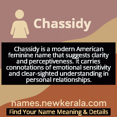 Chassidy Name Meaning and Origin