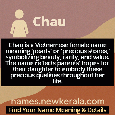 Chau Name Meaning and Origin