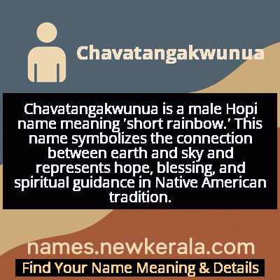 Chavatangakwunua Name Meaning and Origin