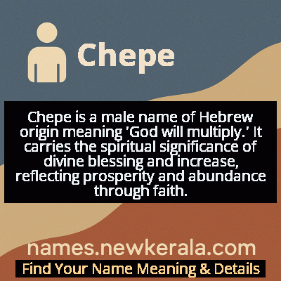 Chepe Name Meaning and Origin