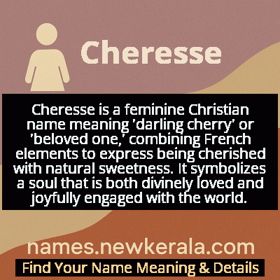 Cheresse Name Meaning and Origin