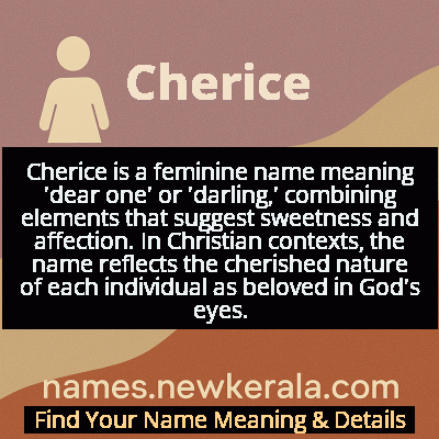 Cherice Name Meaning and Origin