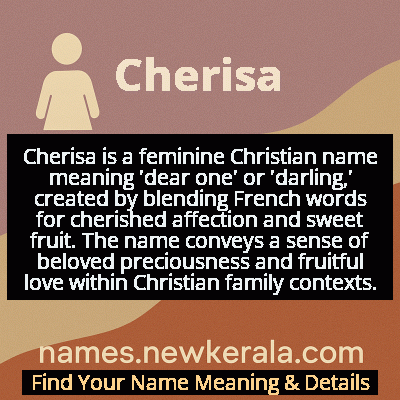 Cherisa Name Meaning and Origin