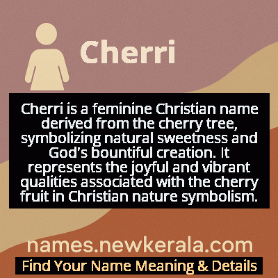 Cherri Name Meaning and Origin