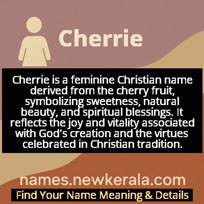 Cherrie Name Meaning and Origin