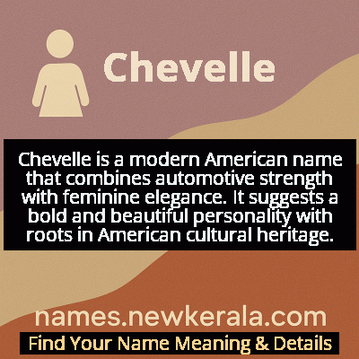 Chevelle Name Meaning and Origin