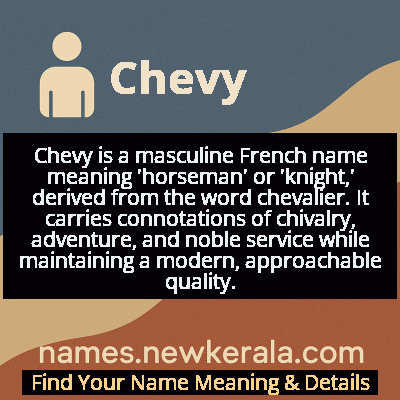 Chevy Name Meaning and Origin