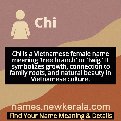 Chi Name Meaning and Origin