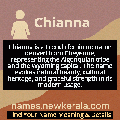 Chianna Name Meaning and Origin