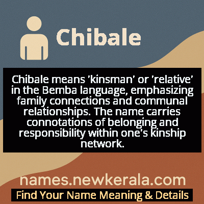 Chibale Name Meaning and Origin