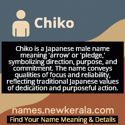 Chiko Name Meaning and Origin