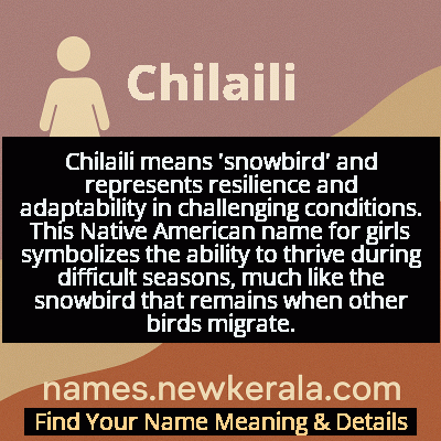 Chilaili Name Meaning and Origin