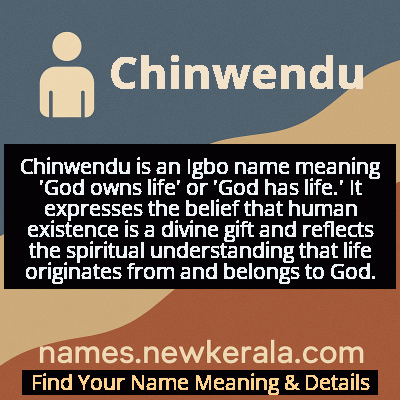 Chinwendu Name Meaning and Origin