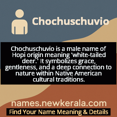 Chochuschuvio Name Meaning and Origin