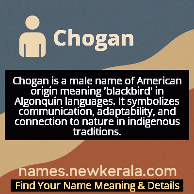 Chogan Name Meaning and Origin