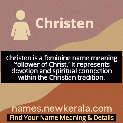 Christen Name Meaning and Origin