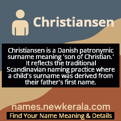 Christiansen Name Meaning and Origin