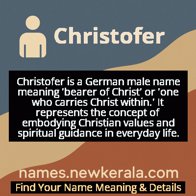 Christofer Name Meaning and Origin