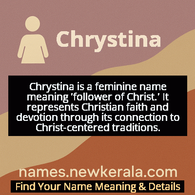 Chrystina Name Meaning and Origin