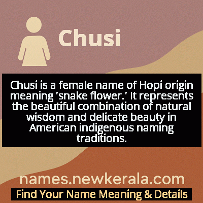 Chusi Name Meaning and Origin