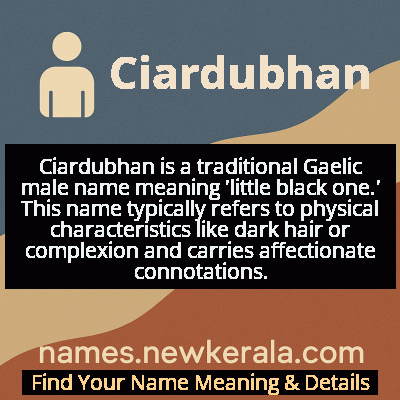 Ciardubhan Name Meaning and Origin