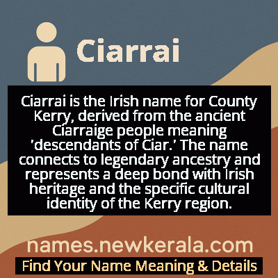 Ciarrai Name Meaning and Origin