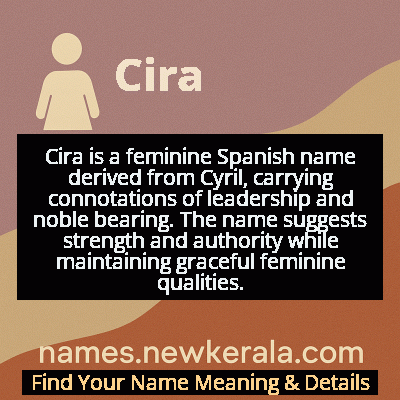 Cira Name Meaning and Origin