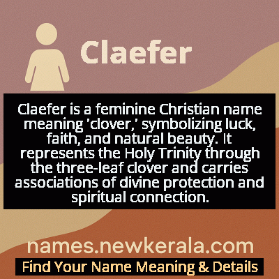 Claefer Name Meaning and Origin
