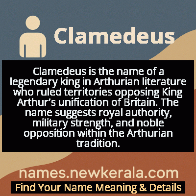 Clamedeus Name Meaning and Origin