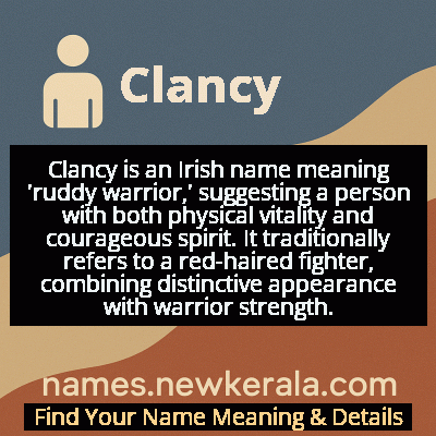 Clancy Name Meaning and Origin