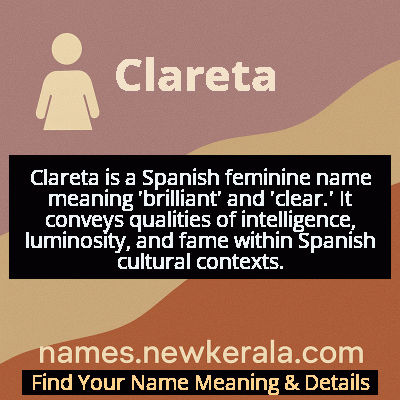Clareta Name Meaning and Origin