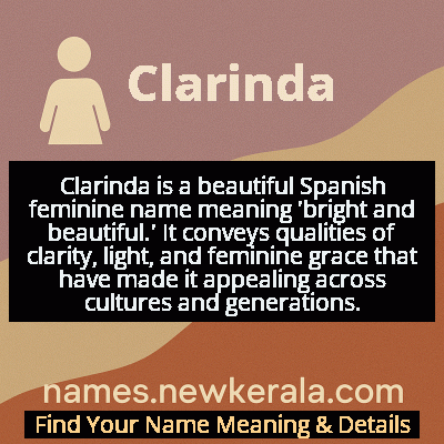 Clarinda Name Meaning and Origin