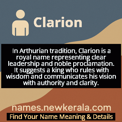 Clarion Name Meaning and Origin