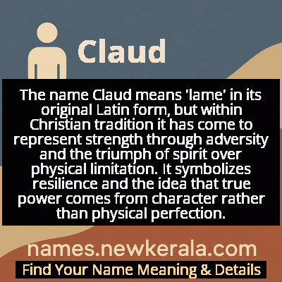Claud Name Meaning and Origin