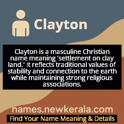 Clayton Name Meaning and Origin