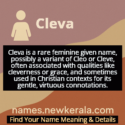 Cleva Name Meaning and Origin