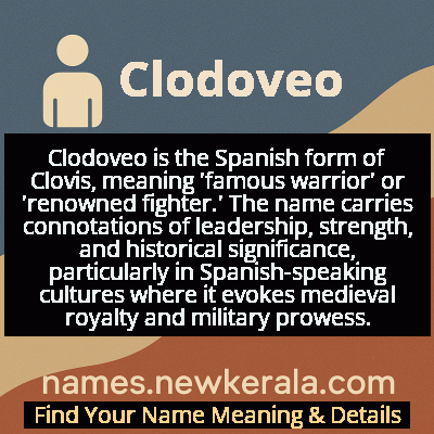 Clodoveo Name Meaning and Origin