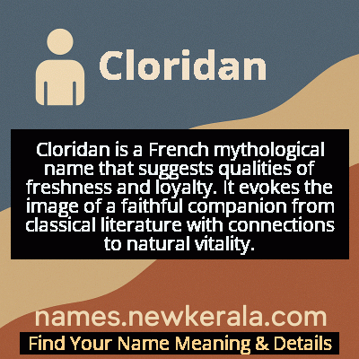 Cloridan Name Meaning and Origin