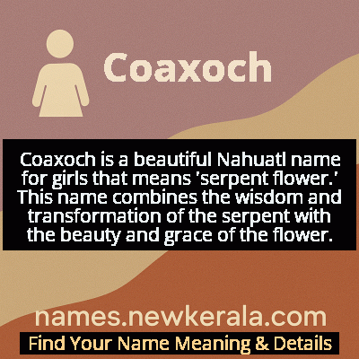 Coaxoch Name Meaning and Origin