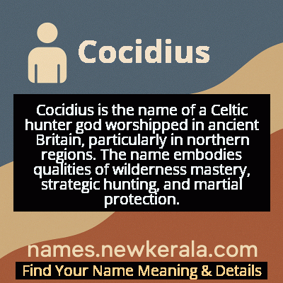 Cocidius Name Meaning and Origin