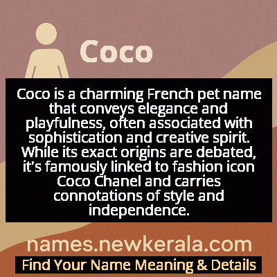 Coco Name Meaning and Origin