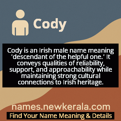 Cody Name Meaning and Origin
