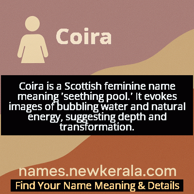 Coira Name Meaning and Origin