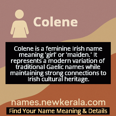 Colene Name Meaning and Origin